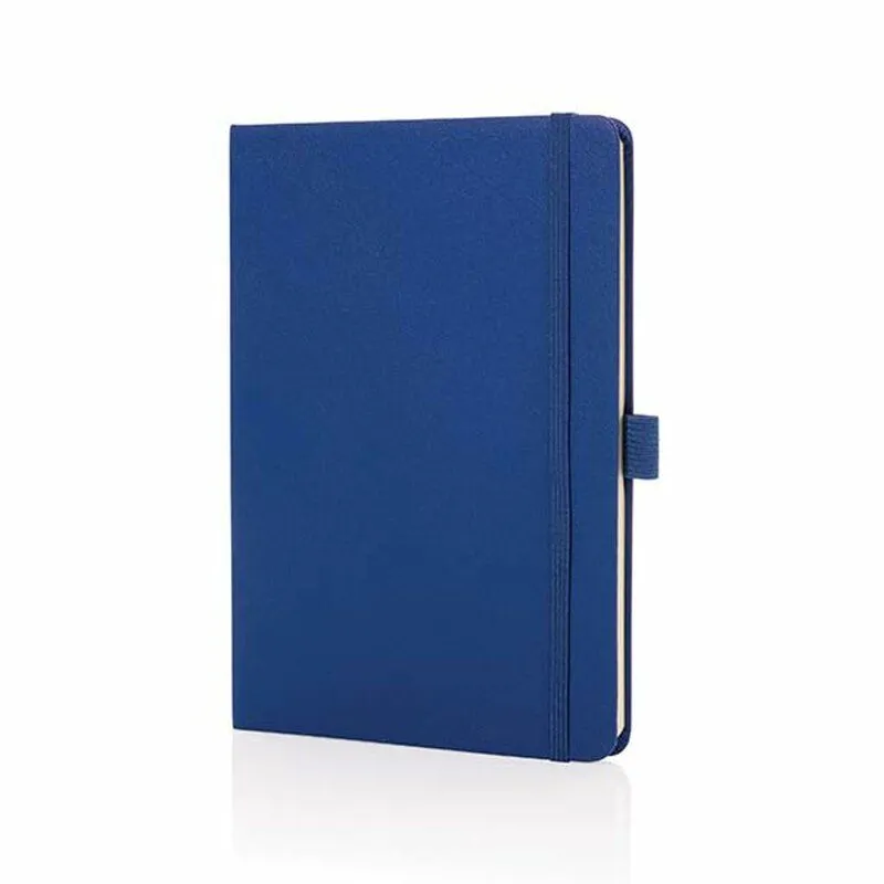 Libreta clásica A5 de cuero regenerado Sam