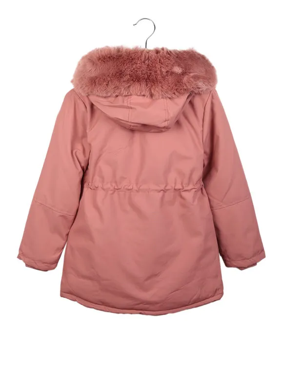 M&2 Kids Parka niña acolchada con capucha