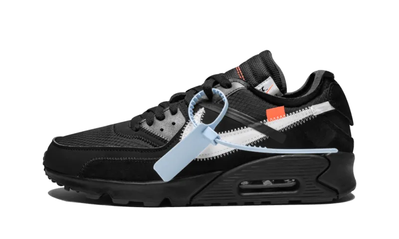 NIKE AIR MAX 90 OFFWHITE BLACK