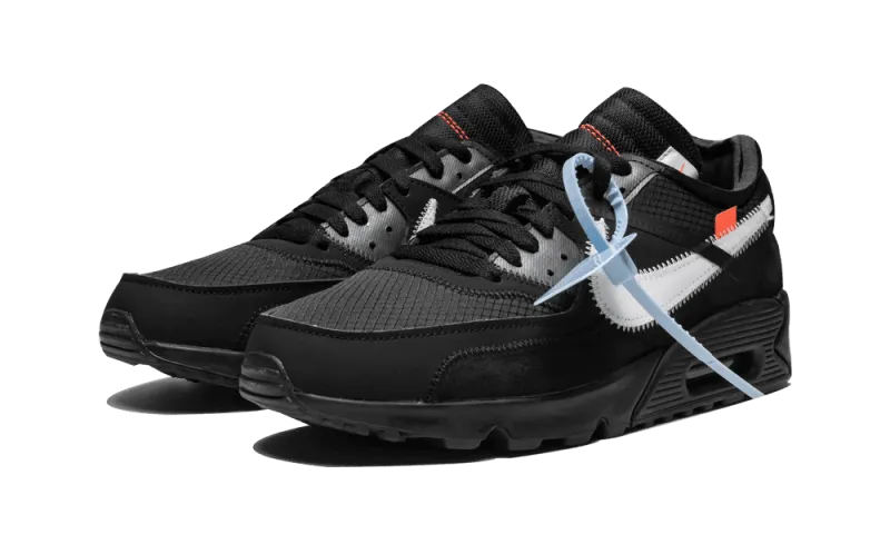 NIKE AIR MAX 90 OFFWHITE BLACK