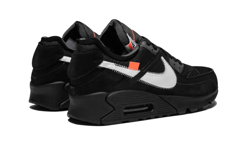 NIKE AIR MAX 90 OFFWHITE BLACK
