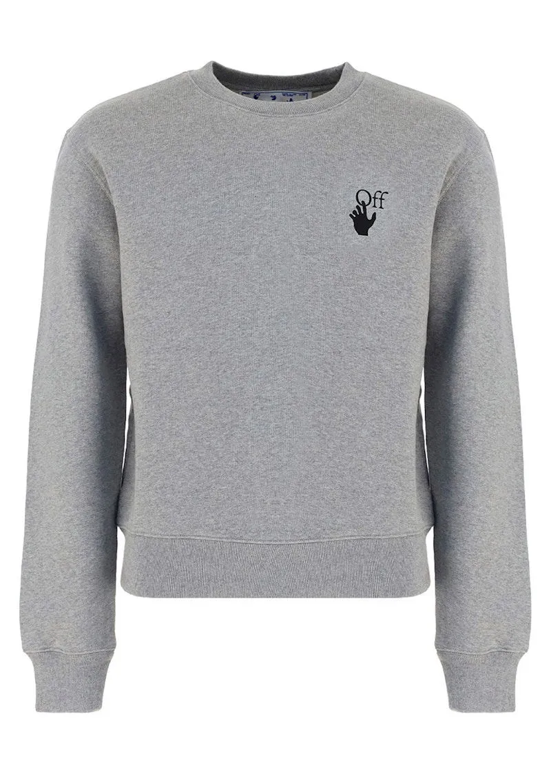 OFFWHITE SWEATSHIRT CREWNECK