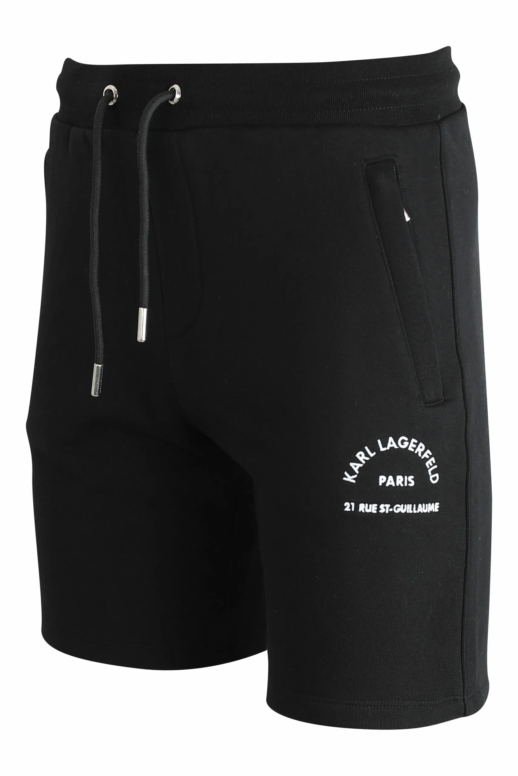 Pantalón corto con logo lateral 