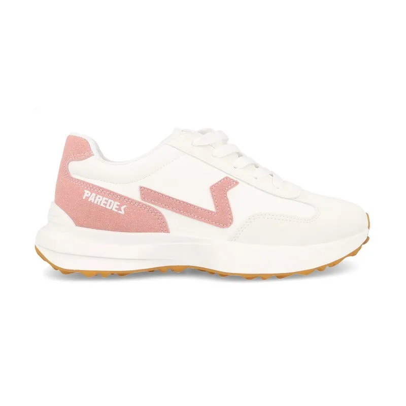 Paredes Zapatillas Casual Mujer Estilo Gátova Rosa
