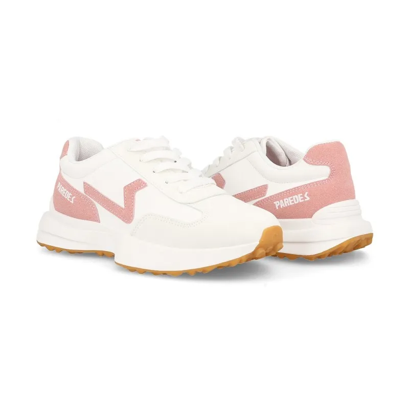 Paredes Zapatillas Casual Mujer Estilo Gátova Rosa