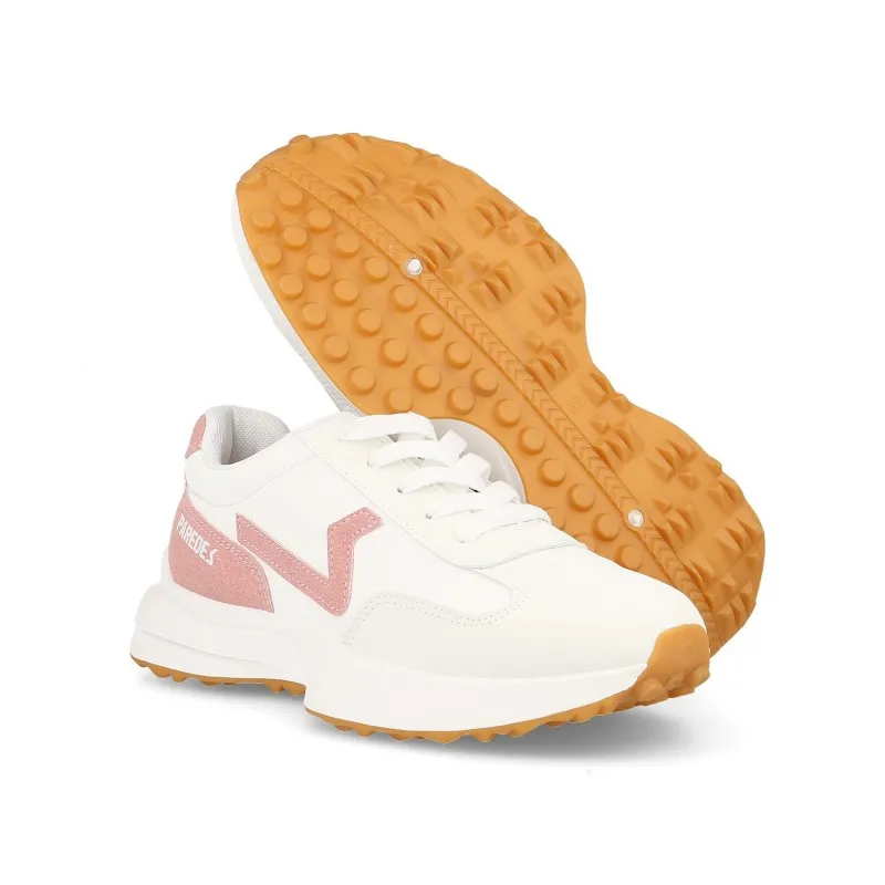 Paredes Zapatillas Casual Mujer Estilo Gátova Rosa