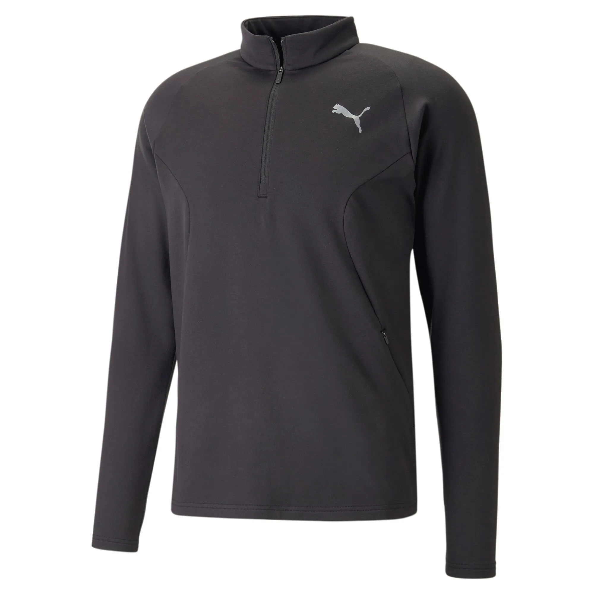 PUMA RUN CLOUDSPUN KNIT HALFZIP CAMISETA DE MANGA LARGA HOMBRES