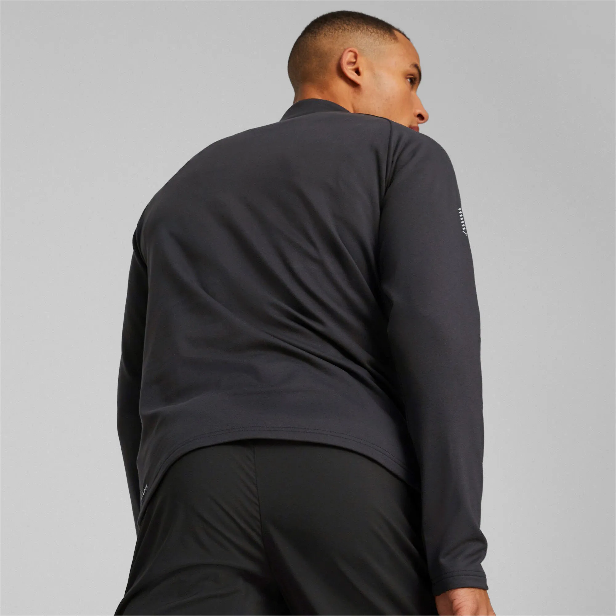 PUMA RUN CLOUDSPUN KNIT HALFZIP CAMISETA DE MANGA LARGA HOMBRES