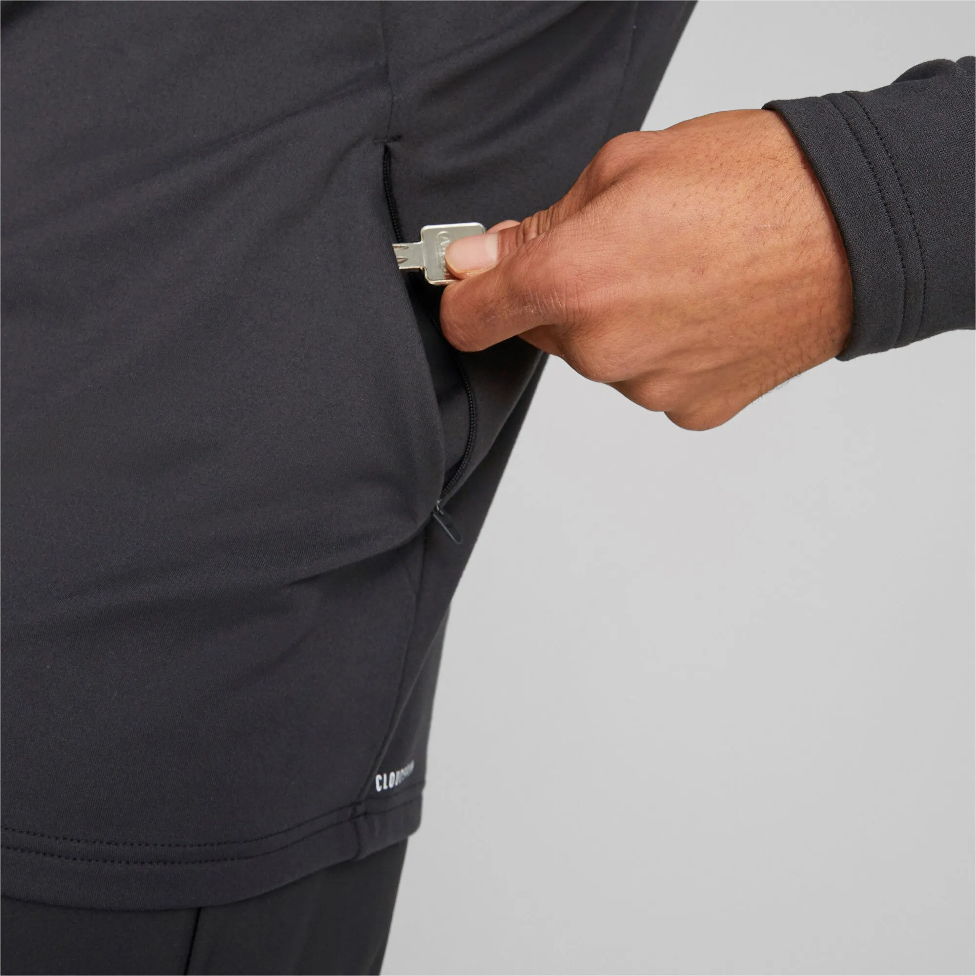 PUMA RUN CLOUDSPUN KNIT HALFZIP CAMISETA DE MANGA LARGA HOMBRES