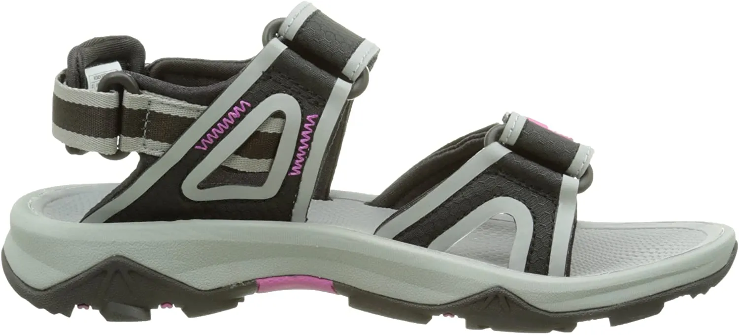 Sandalias THE NORTH FACE trekking HEDGEHOG SANDAL II para mujer Paloma Grey – Raspberry Rose Ref. NF00CXS5 HBH S16 gris/ro