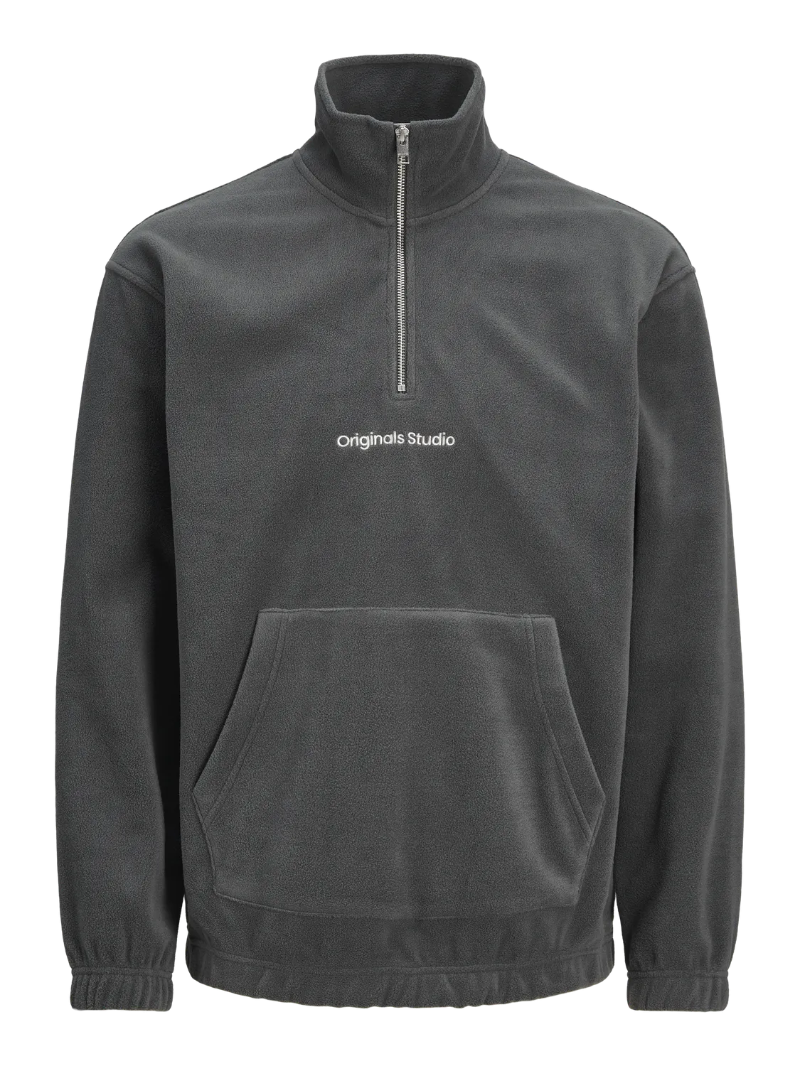 Sudadera de polar Estampado | Gris oscuro | Jack & Jones®