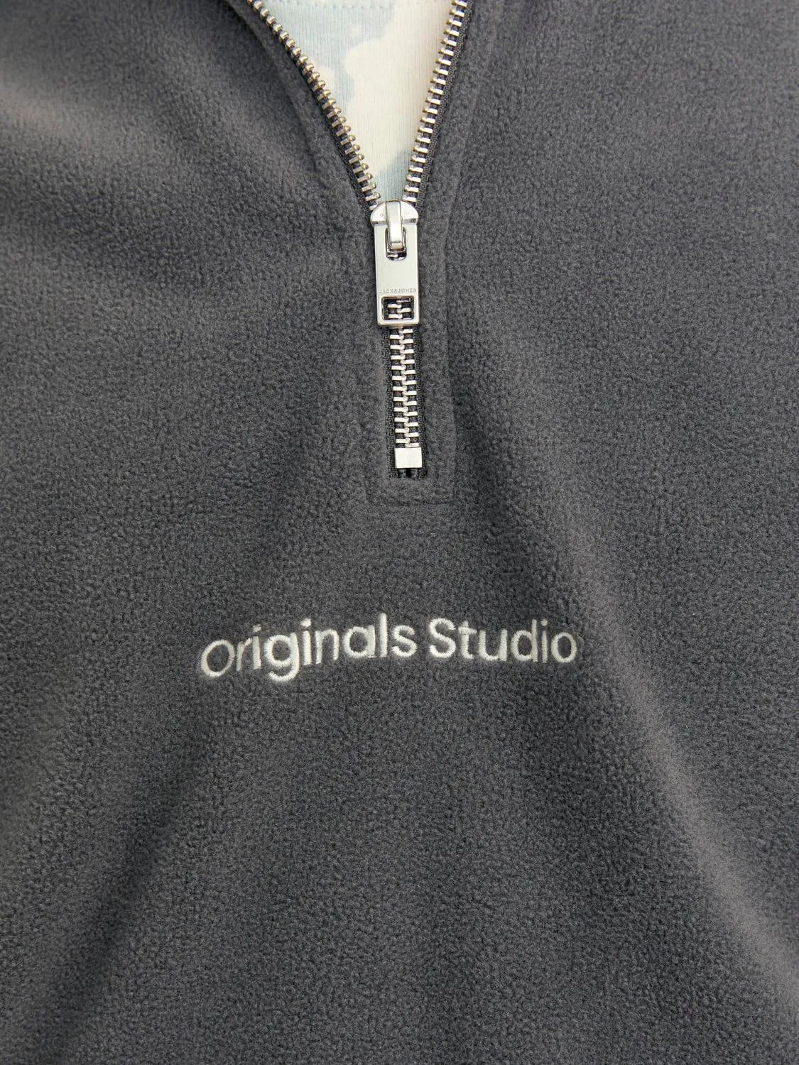 Sudadera de polar Estampado | Gris oscuro | Jack & Jones®