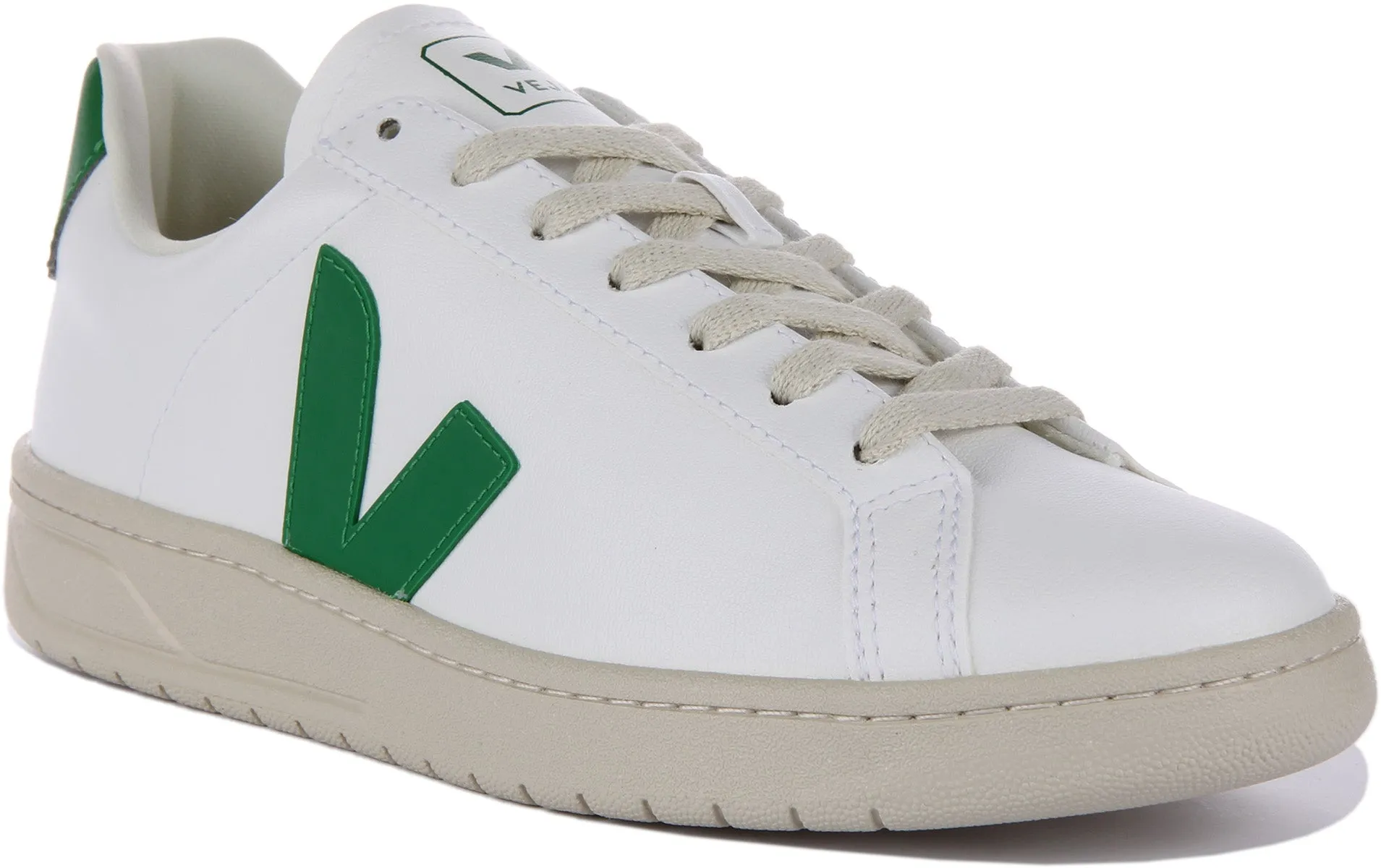 Veja Urca CWL Zapatillas sinteticas con cordones para mujer en blanco gris