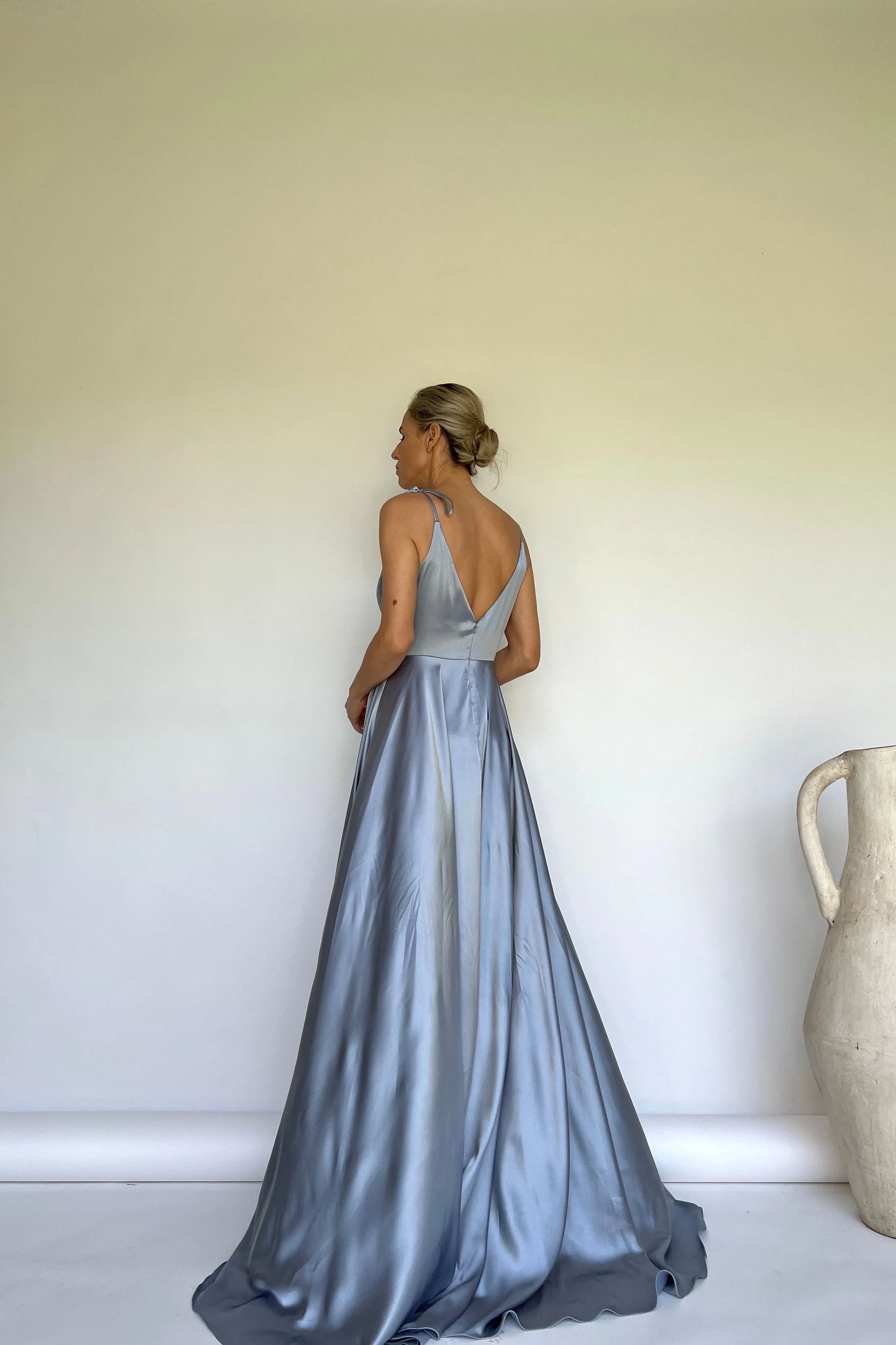 VESTIDO SATINADO