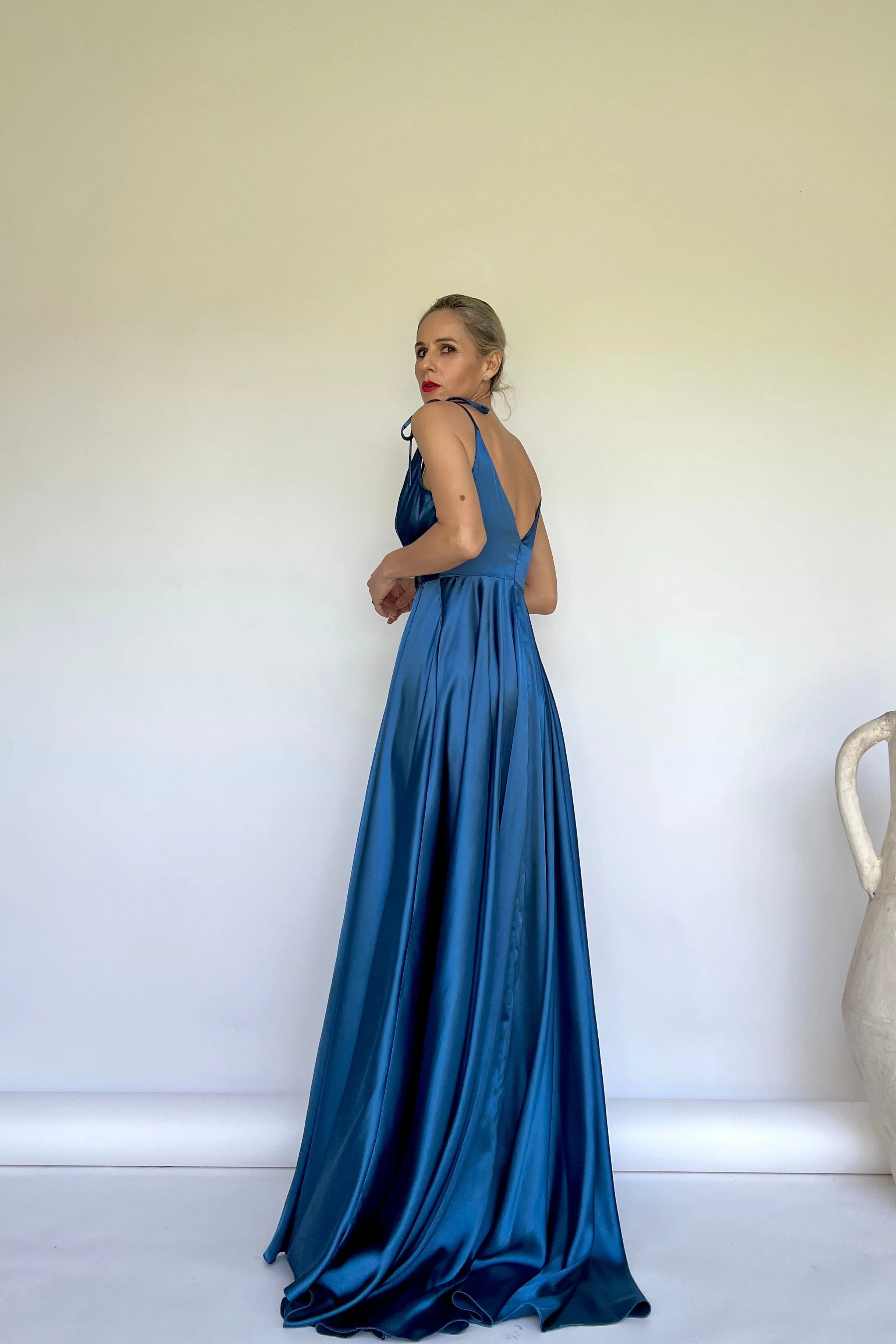VESTIDO SATINADO
