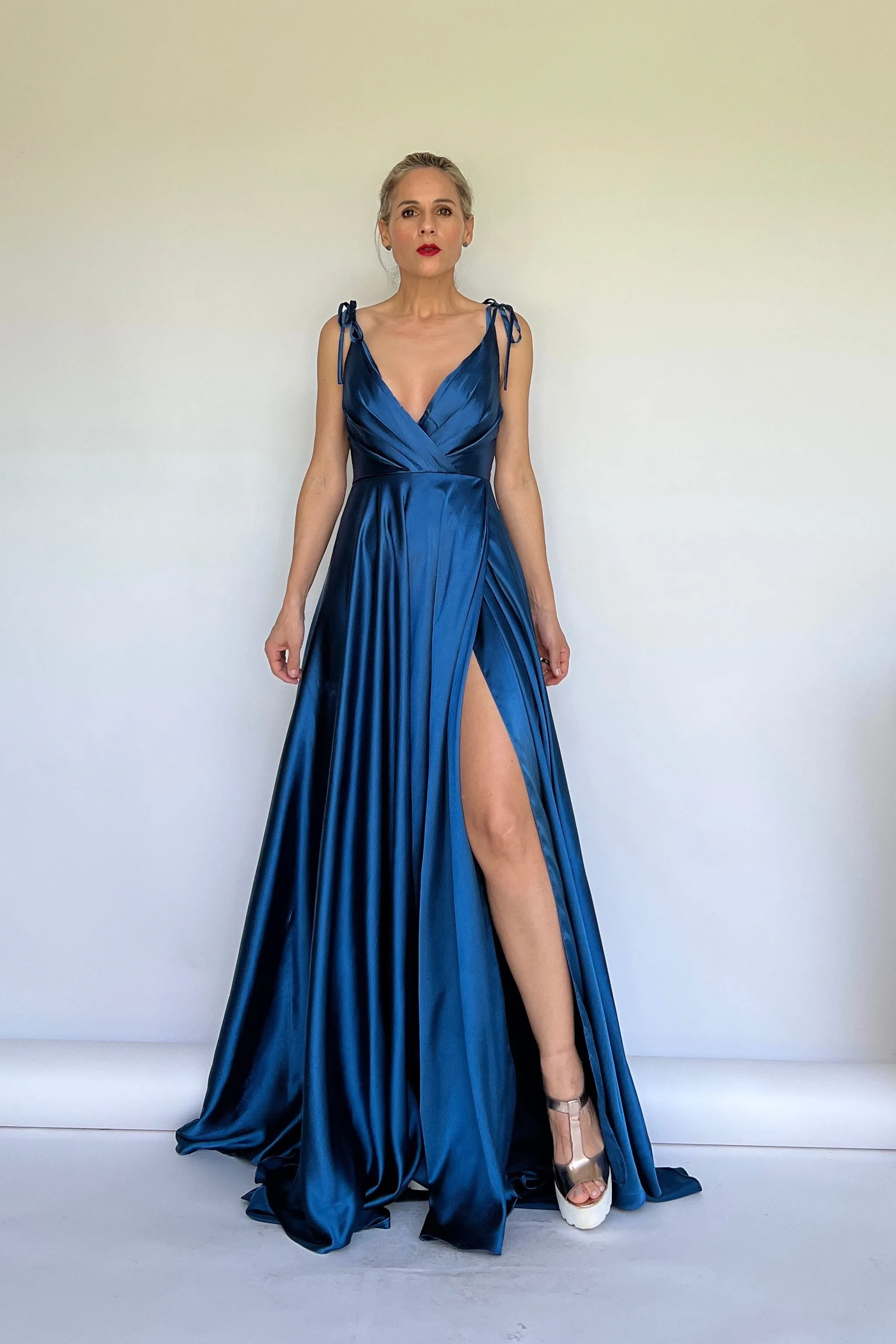 VESTIDO SATINADO