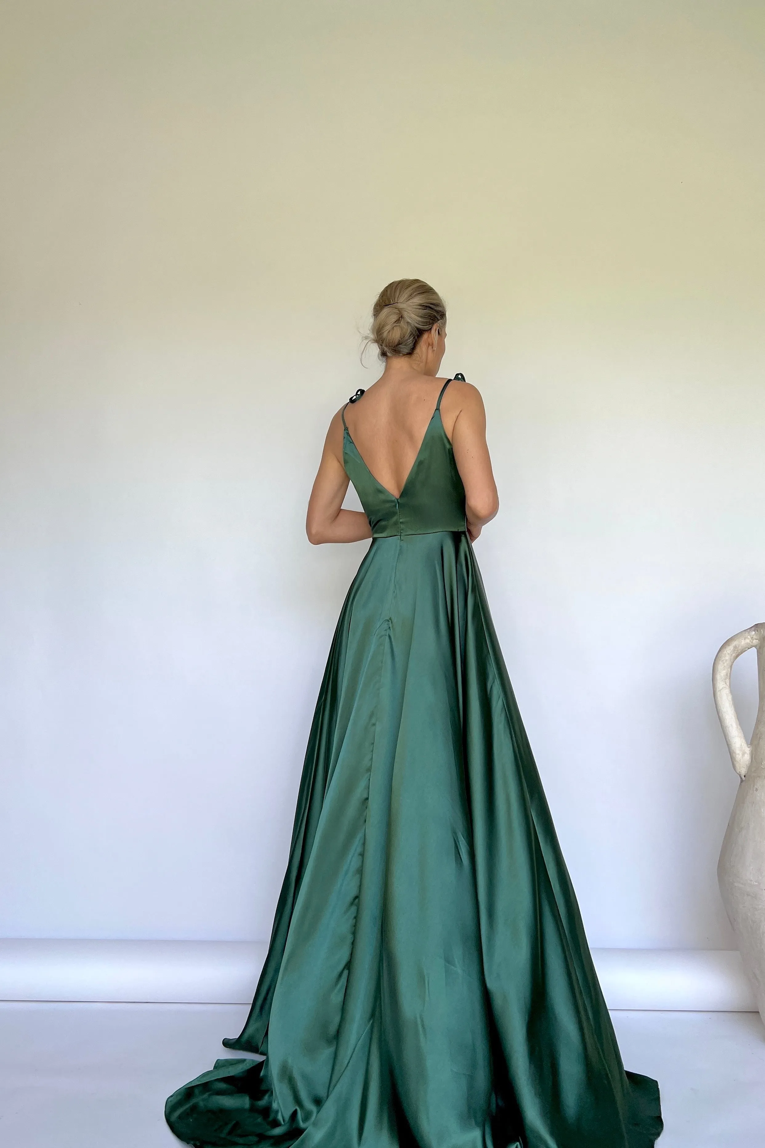 VESTIDO SATINADO