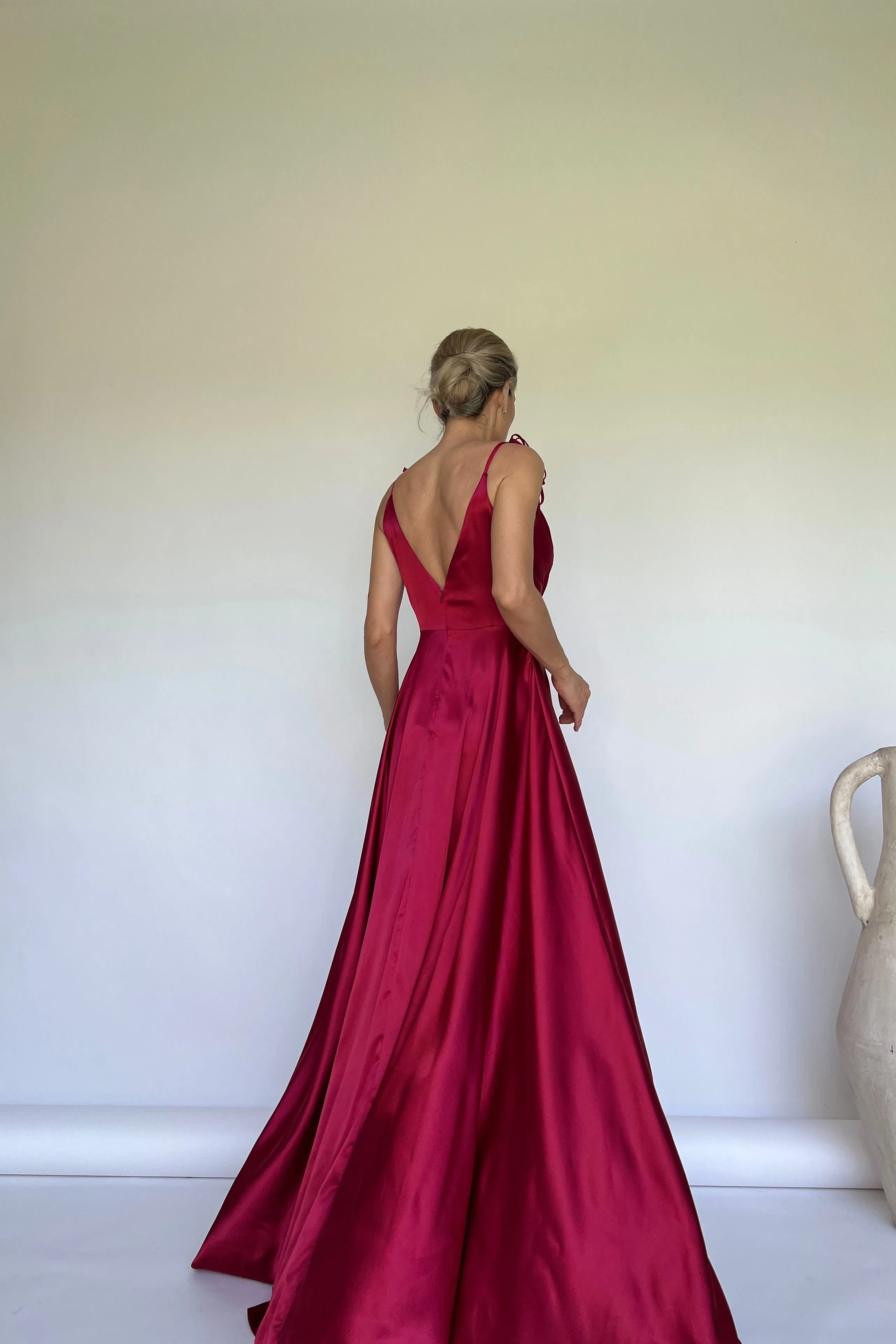 VESTIDO SATINADO