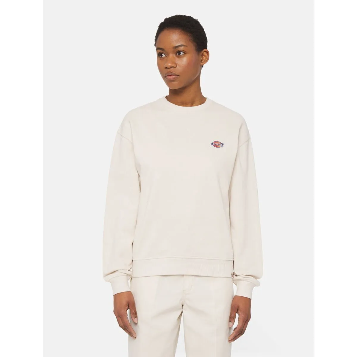 W MILLERSBURG SWEATSHIRT DK0A4YQDF90 WHITECAP GRAY
