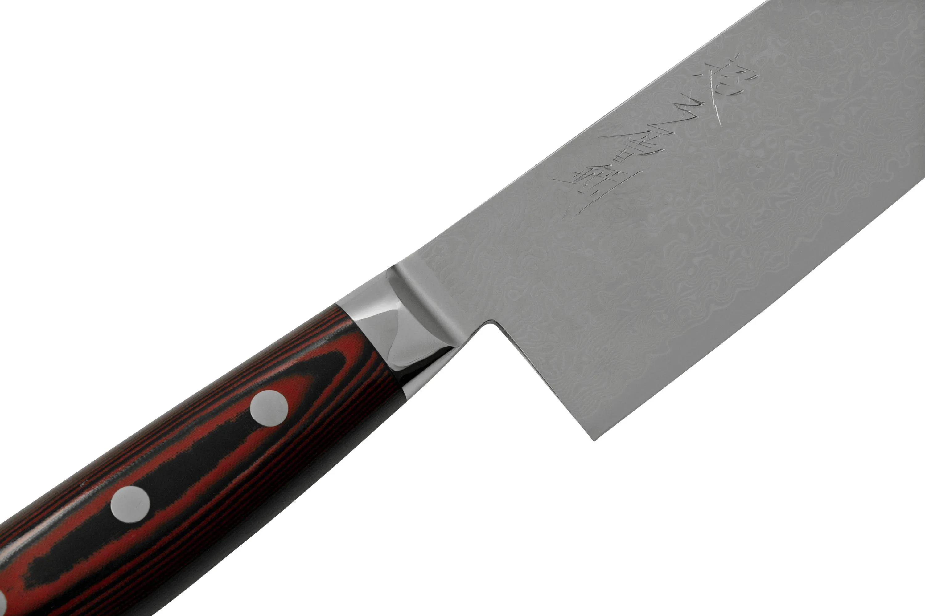 Yaxell Super Gou 37141, cuchillo de chef de acero damasco de 161 capas, 24 cm