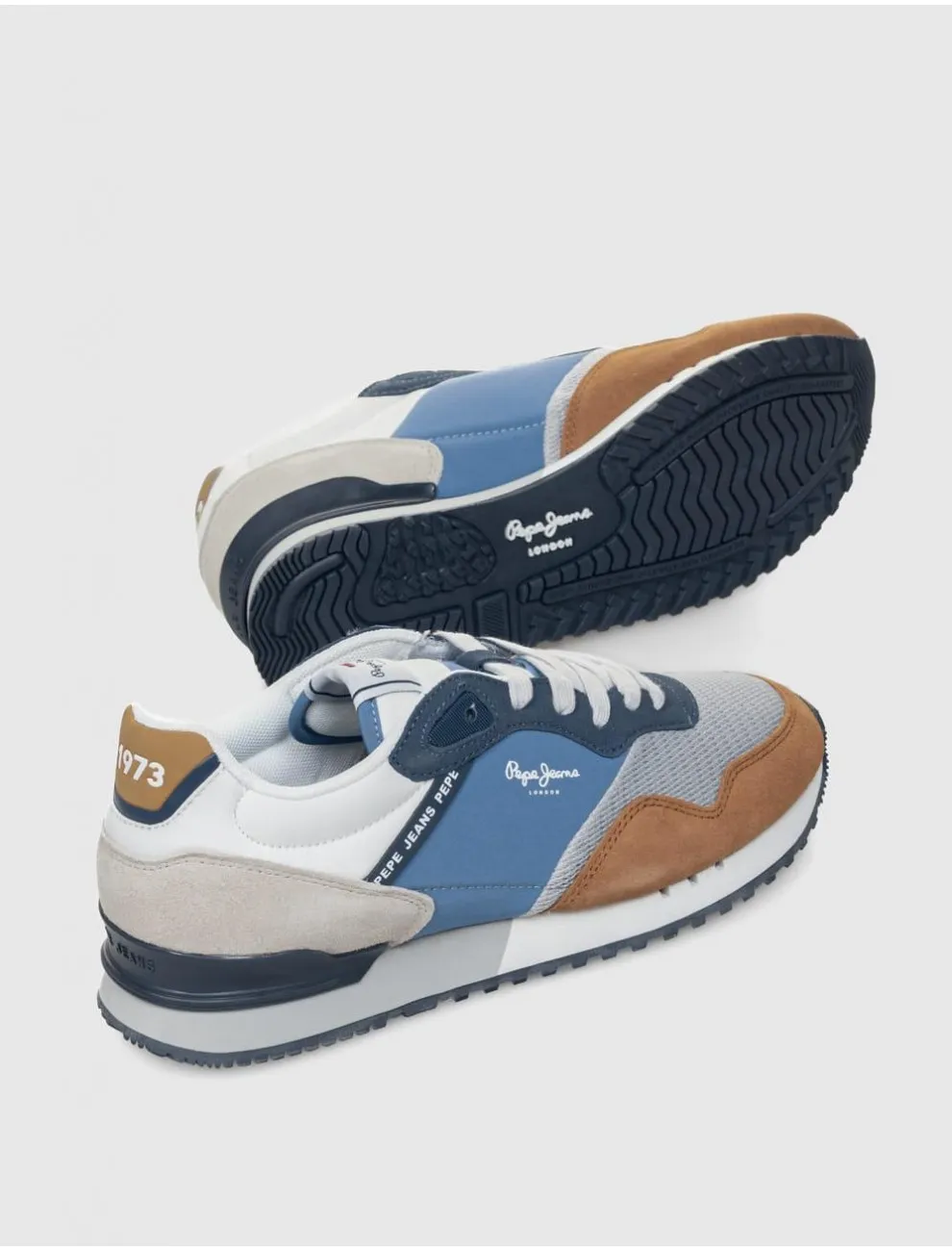 Zapatilla Pepe Jeans London One Vinted M Azul