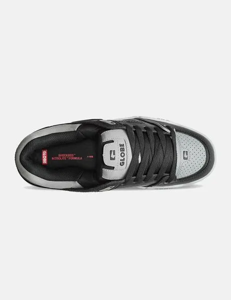 ZAPATILLAS GLOBE FUSION  BLACK/STEEL/WHITE