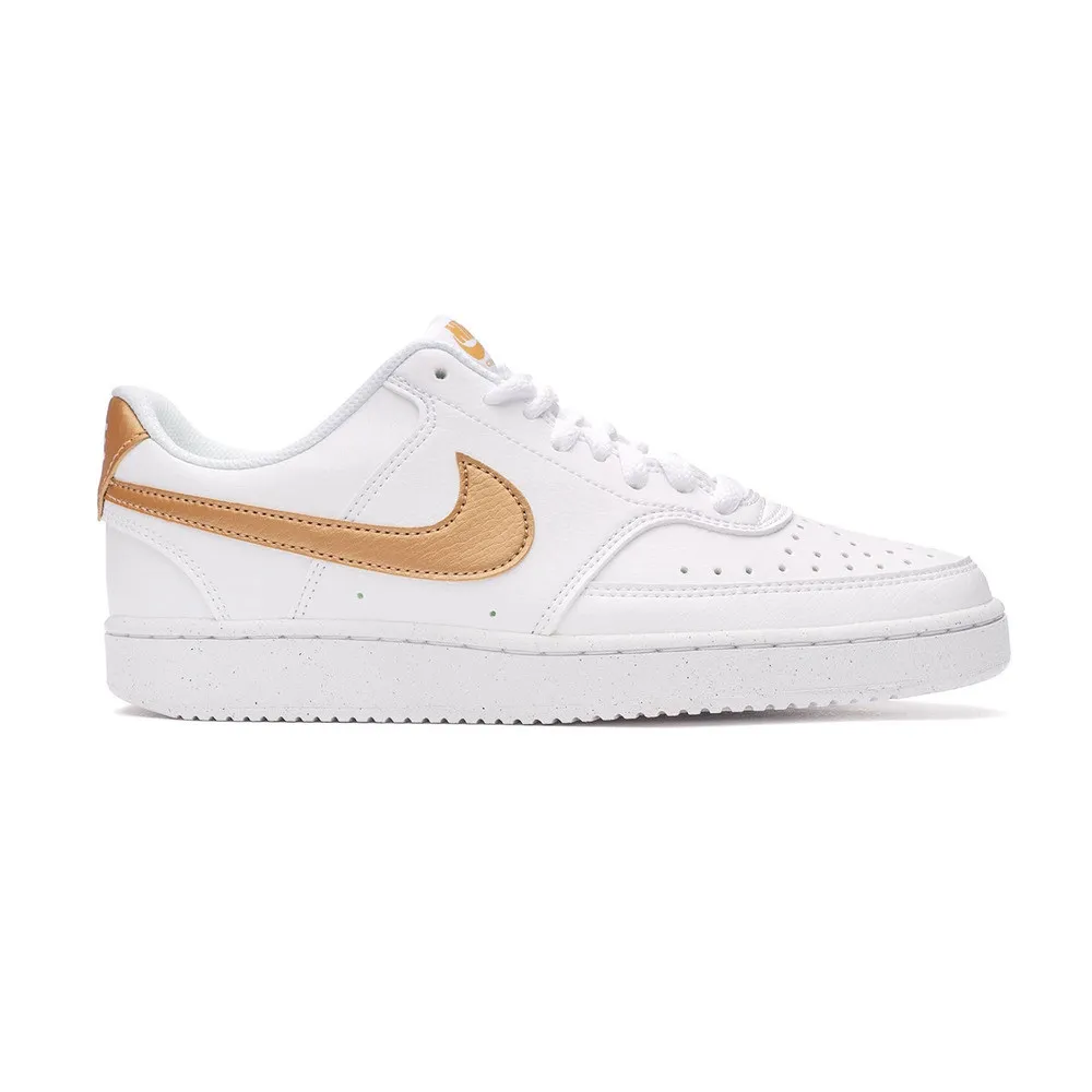 ZAPATILLAS NIKE COURT VISION LO NN BLANCO GOLD  WM DH3158105