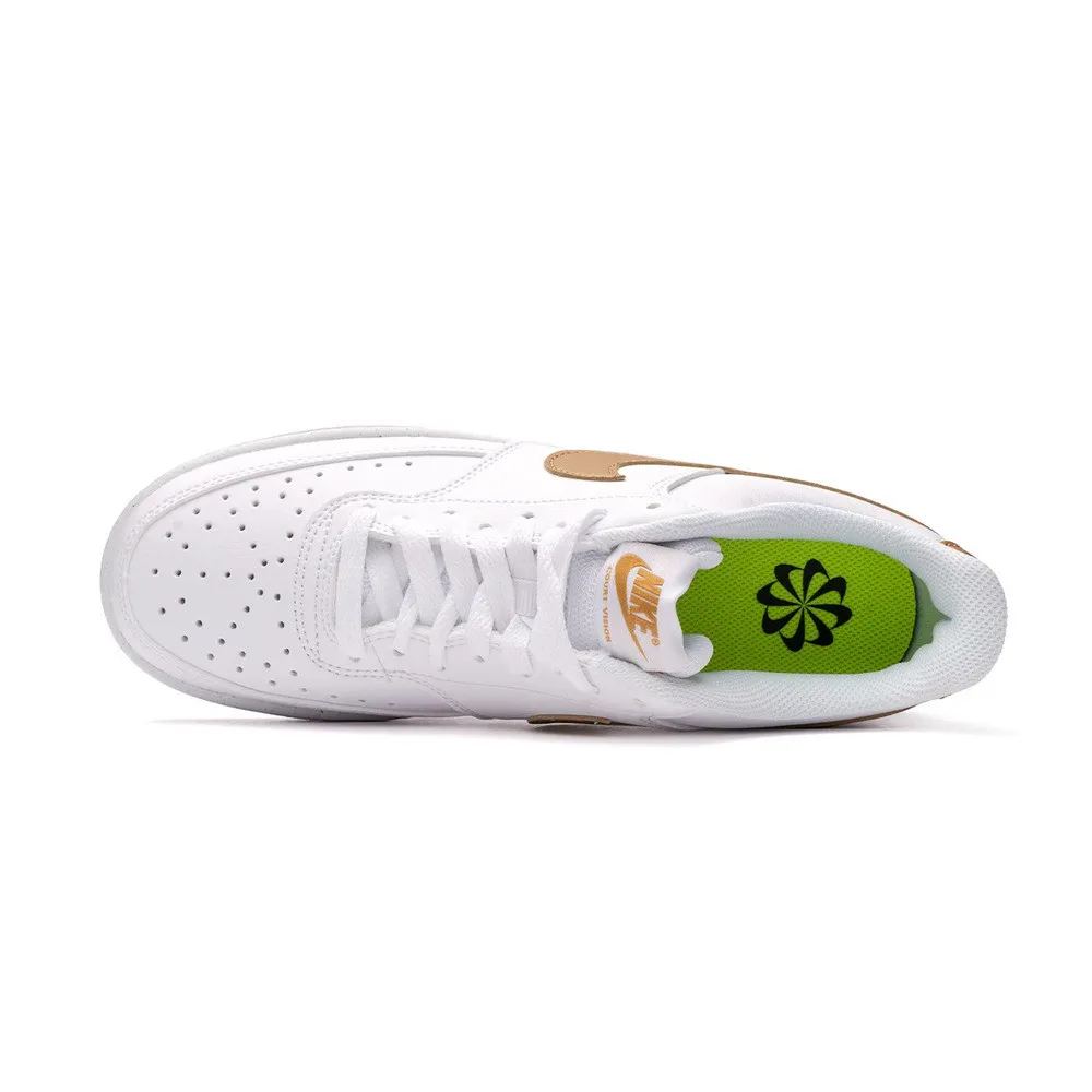 ZAPATILLAS NIKE COURT VISION LO NN BLANCO GOLD  WM DH3158105