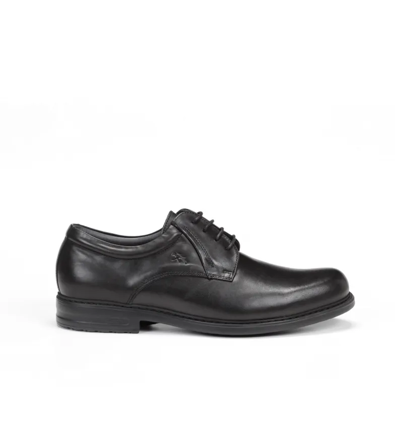Zapatos de piel Simon 8466 negro