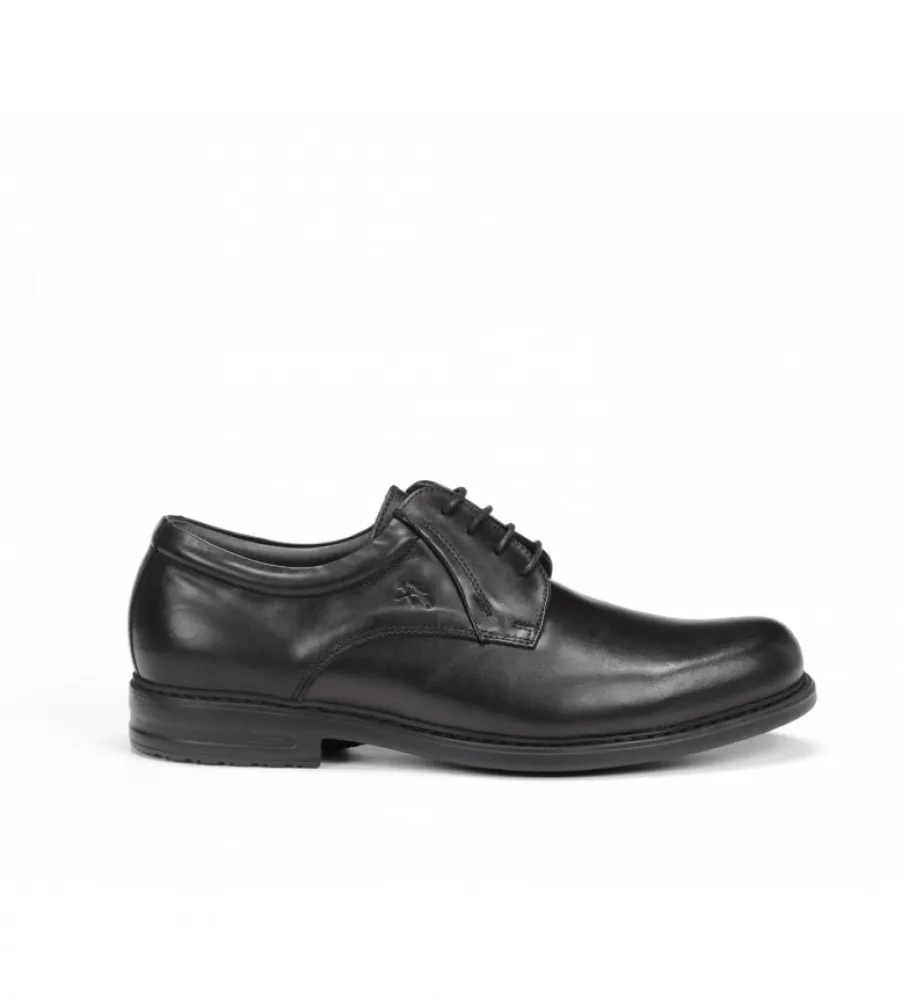 Zapatos de piel Simon 8466 negro