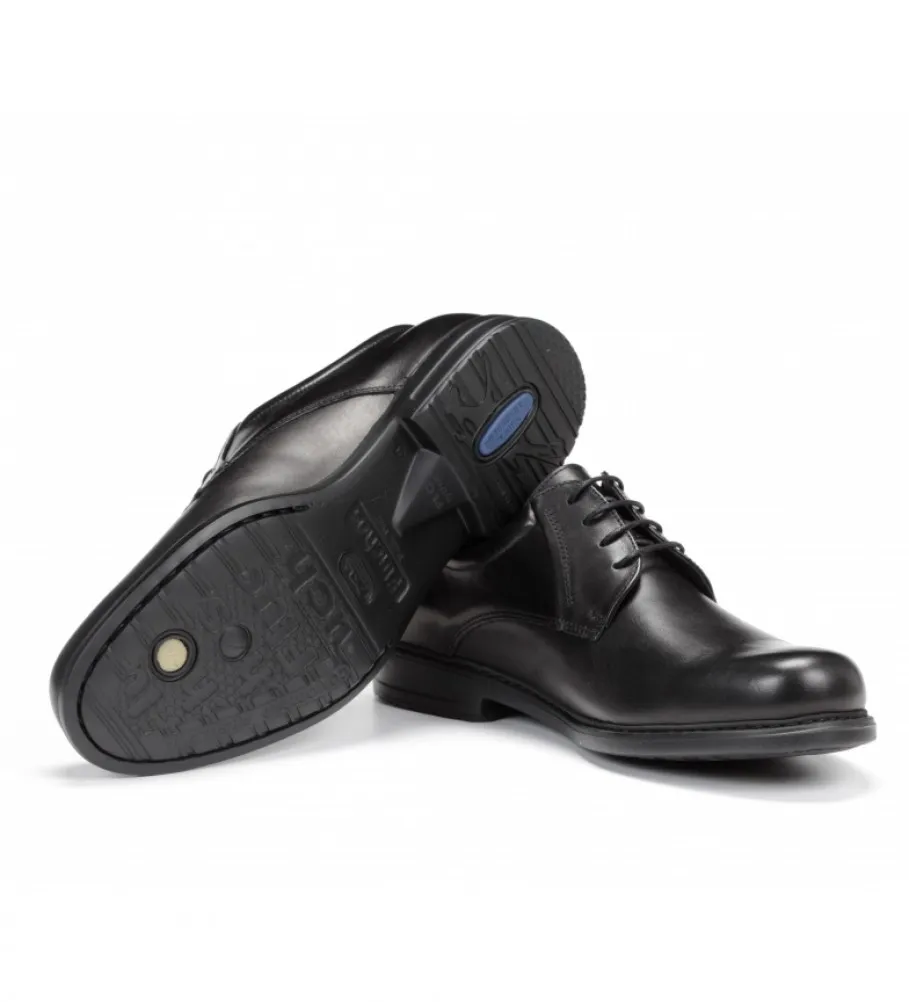 Zapatos de piel Simon 8466 negro