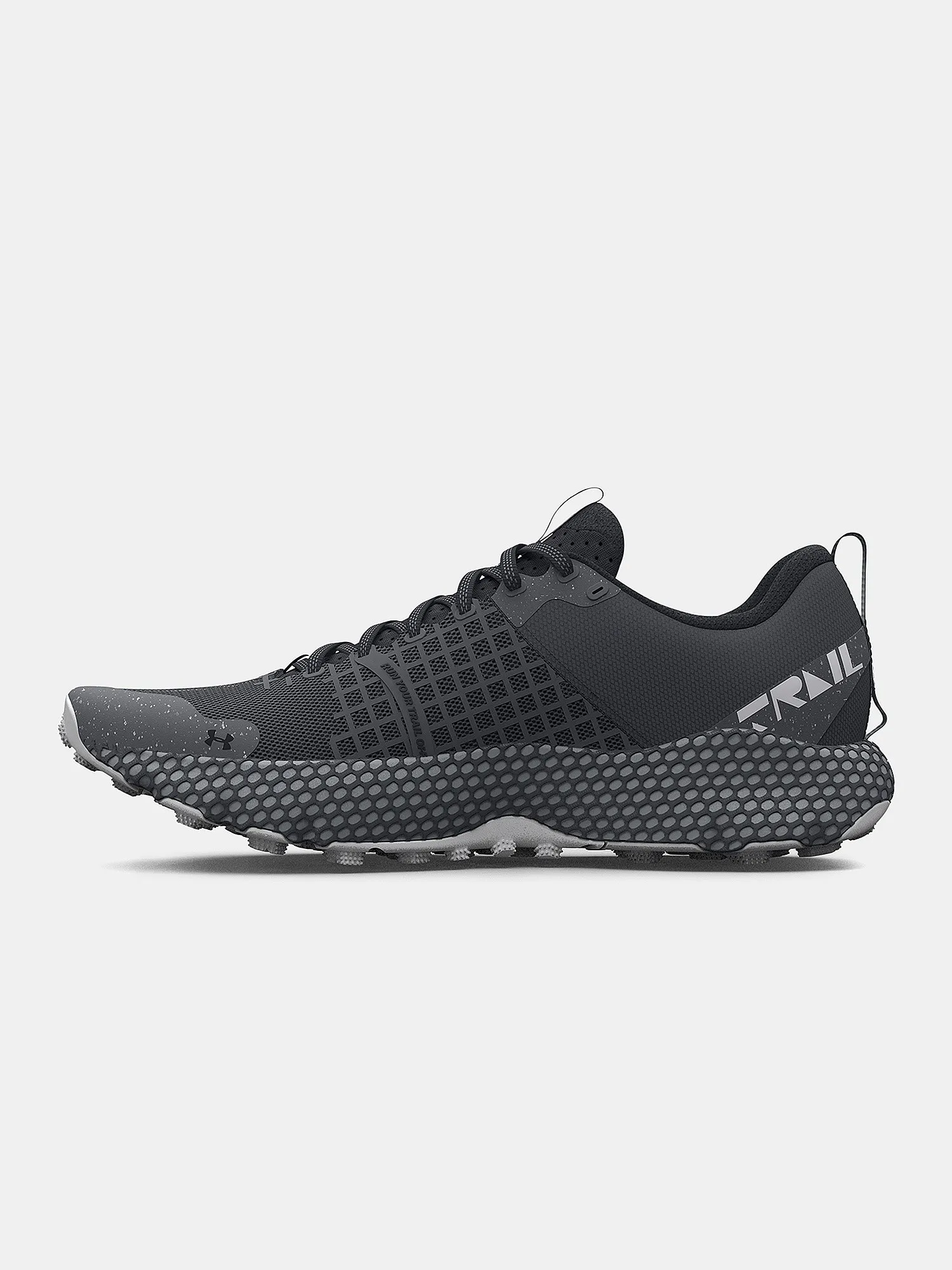 ZAPATOS UNDER ARMOUR HOVR DS RIDGE TRAIL  PITCH GRAY/WHITE