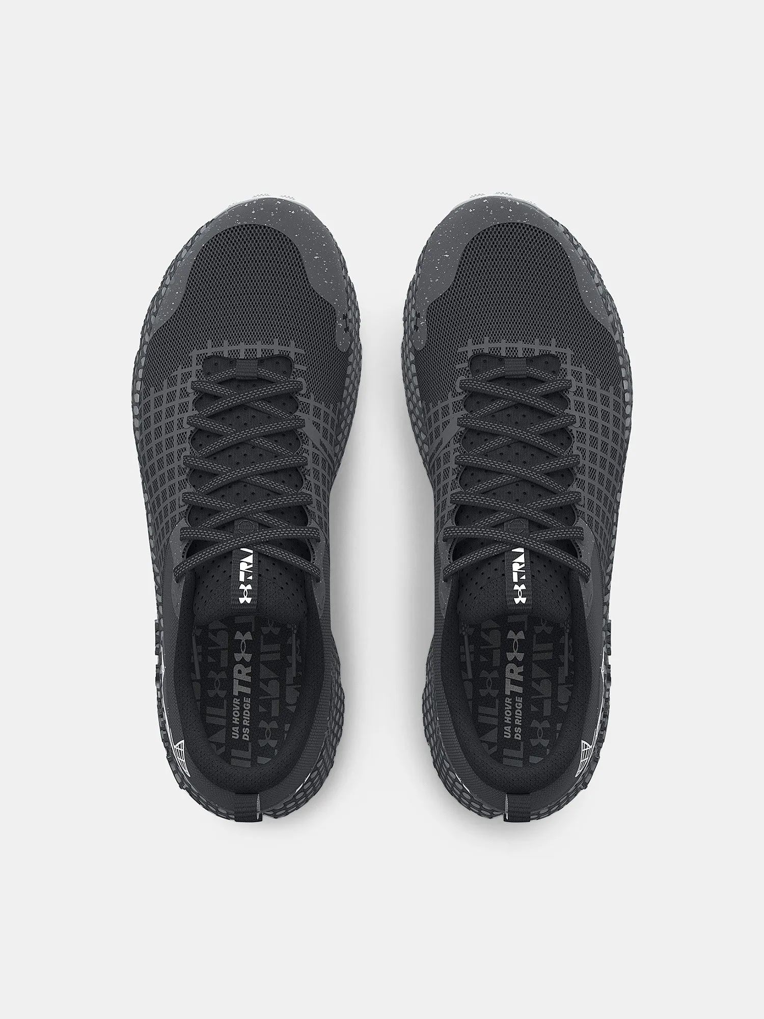 ZAPATOS UNDER ARMOUR HOVR DS RIDGE TRAIL  PITCH GRAY/WHITE