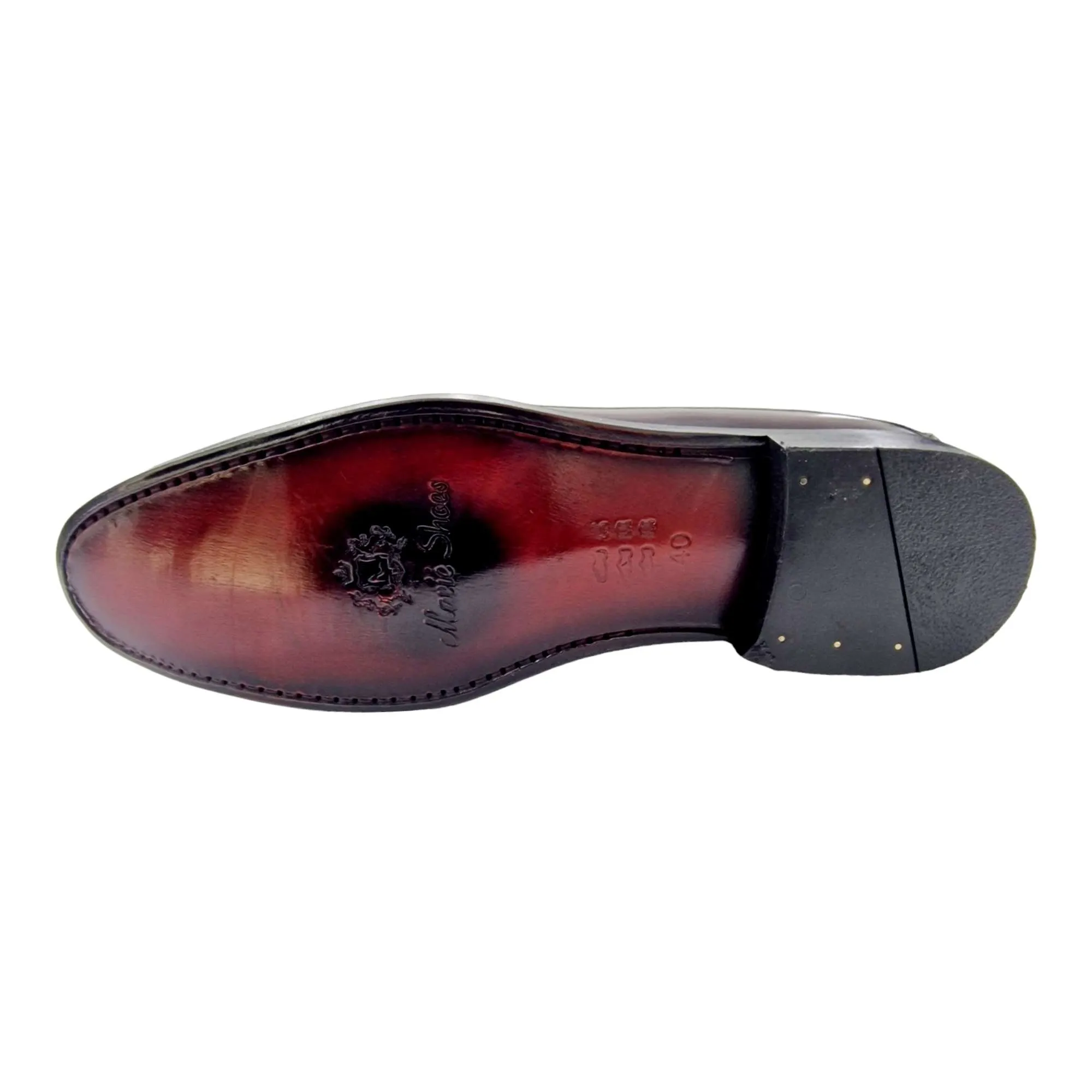 ZAPATOS VESTIR HOMBRE FLORENTIC ADORNO ESCUDO NEGRO