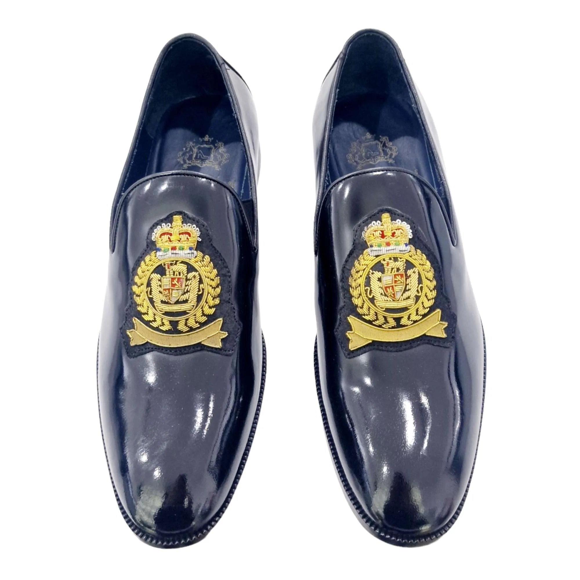 ZAPATOS VESTIR HOMBRE FLORENTIC ADORNO ESCUDO NEGRO